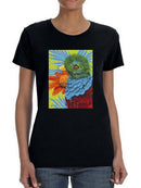 Bird In The Tropics. Ii T-shirt -Carolee Vitaletti Designs