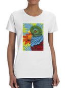 Bird In The Tropics. Ii T-shirt -Carolee Vitaletti Designs
