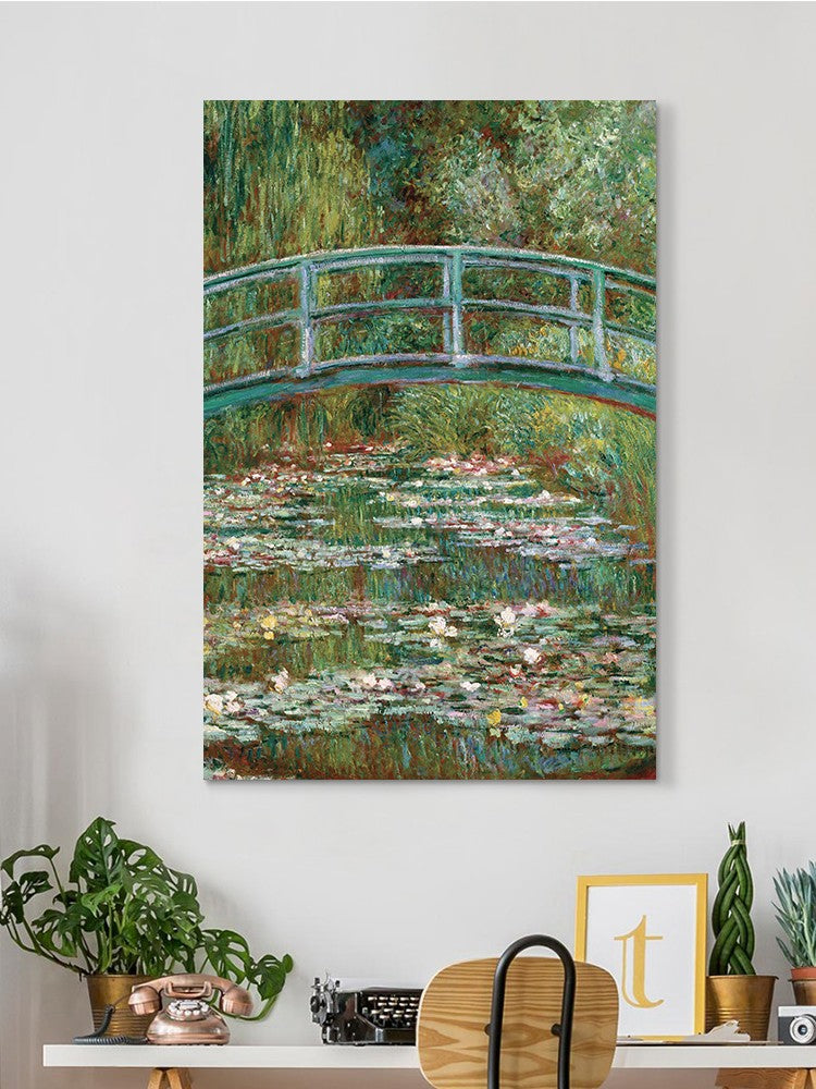 Bridge Over A Pond Wall Art -Claude O. Monet Designs