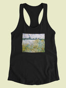 Lle Aux Fleurs Near Vetheuil T-shirt -Claude O. Monet Designs
