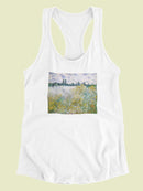 Lle Aux Fleurs Near Vetheuil T-shirt -Claude O. Monet Designs