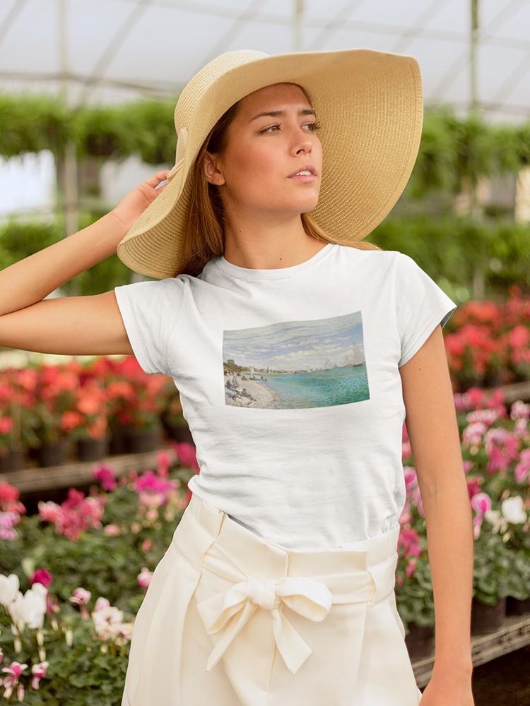 Regatta At Sainte- Adresse T-shirt -Claude O. Monet Designs