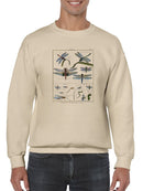 Dragonfly Encyclopedia Sweatshirt -Denis Diderot Designs