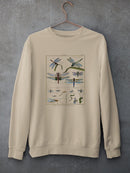Dragonfly Encyclopedia Sweatshirt -Denis Diderot Designs