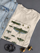 Insects Encyclopedia T-shirt -Denis Diderot Designs