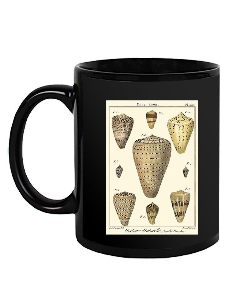 Cone Shells. Mug -Denis Diderot Designs