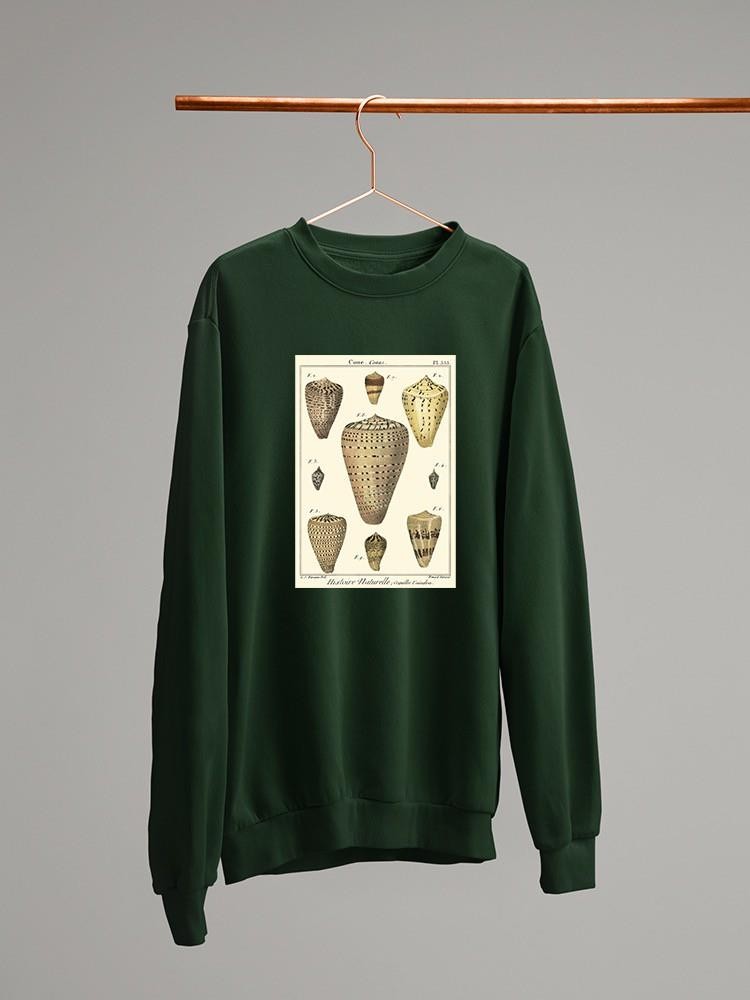 Cone Shells. Sweatshirt -Denis Diderot Designs