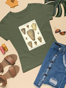 Cone Shells. T-shirt -Denis Diderot Designs