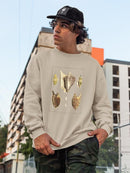 Strombe Shells Sweatshirt -Denis Diderot Designs