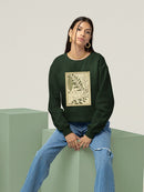 Talisia And Claufena Leaves Sweatshirt -Denis Diderot Designs