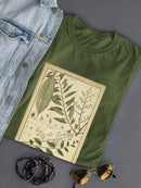 Talisia And Claufena Leaves T-shirt -Denis Diderot Designs