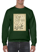 Diderot Antique Ferns Ii. Sweatshirt -Denis Diderot Designs