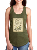 Diderot Antique Ferns Ii. T-shirt -Denis Diderot Designs