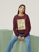 Diderot Antique Ferns Ii. Sweatshirt -Denis Diderot Designs