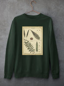 Diderot Antique Ferns Iii. Sweatshirt -Denis Diderot Designs