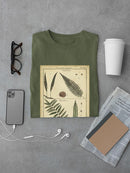 Diderot Antique Ferns Iii. T-shirt -Denis Diderot Designs