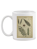 Diderot Antique Ferns Iii. Mug -Denis Diderot Designs