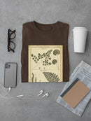 Antique Ferns T-shirt -Denis Diderot Designs