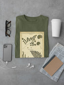 Antique Ferns T-shirt -Denis Diderot Designs