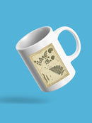 Antique Ferns Mug -Denis Diderot Designs