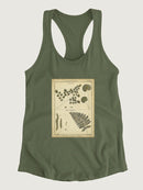 Antique Ferns T-shirt -Denis Diderot Designs