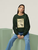 Antique Ferns Sweatshirt -Denis Diderot Designs