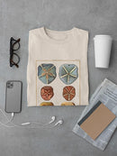 Sand Dollars I T-shirt Men's -Denis Diderot Designs