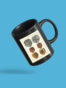 Sand Dollars I Mug -Denis Diderot Designs