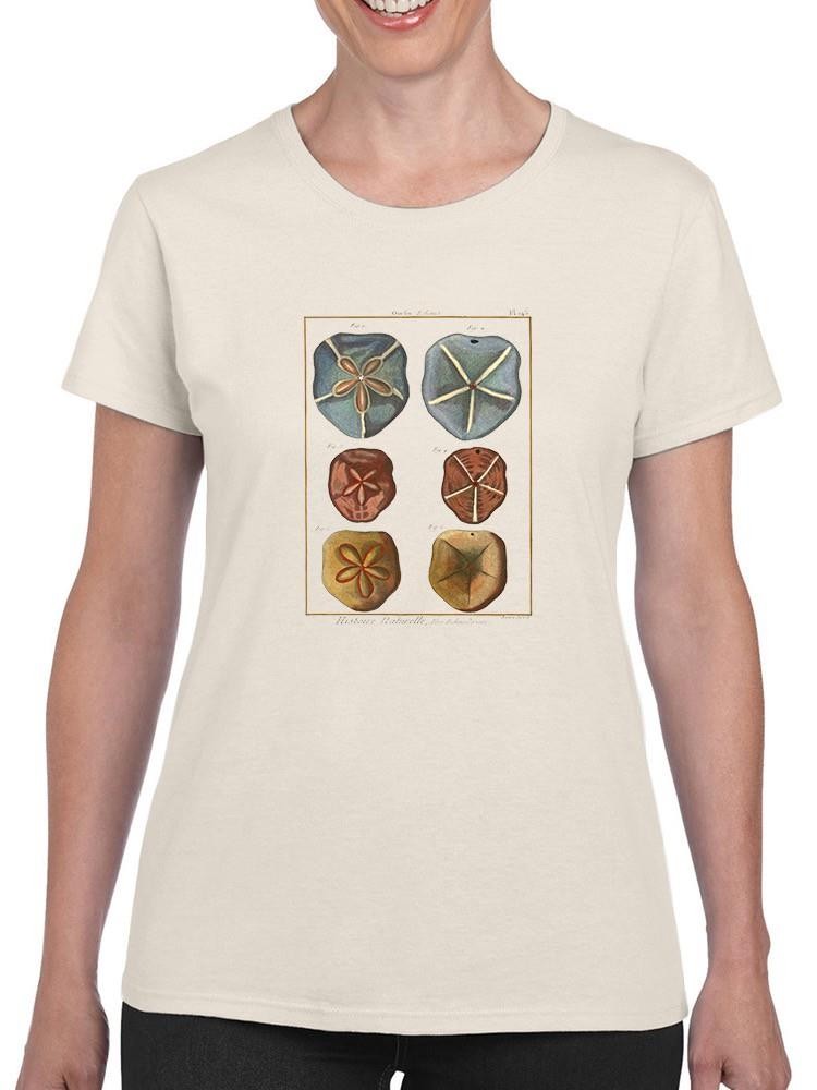 Sand Dollars I T-shirt -Denis Diderot Designs