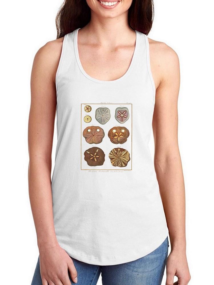 Sand Dollars Ii T-shirt -Denis Diderot Designs