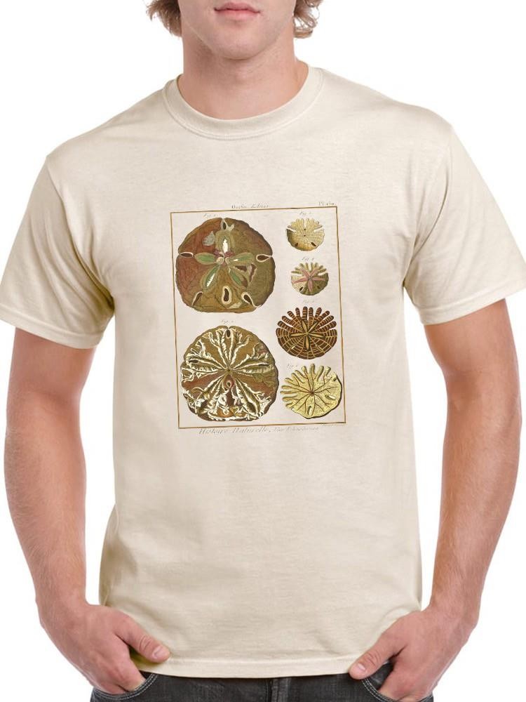 Sand Dollars Iii T-shirt Men's -Denis Diderot Designs