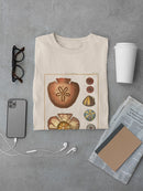Sand Dollars Iv T-shirt Men's -Denis Diderot Designs
