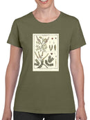 Fern Classification Ii T-shirt -Denis Diderot Designs