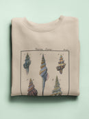 Sea Shell I Sweatshirt -Denis Diderot Designs