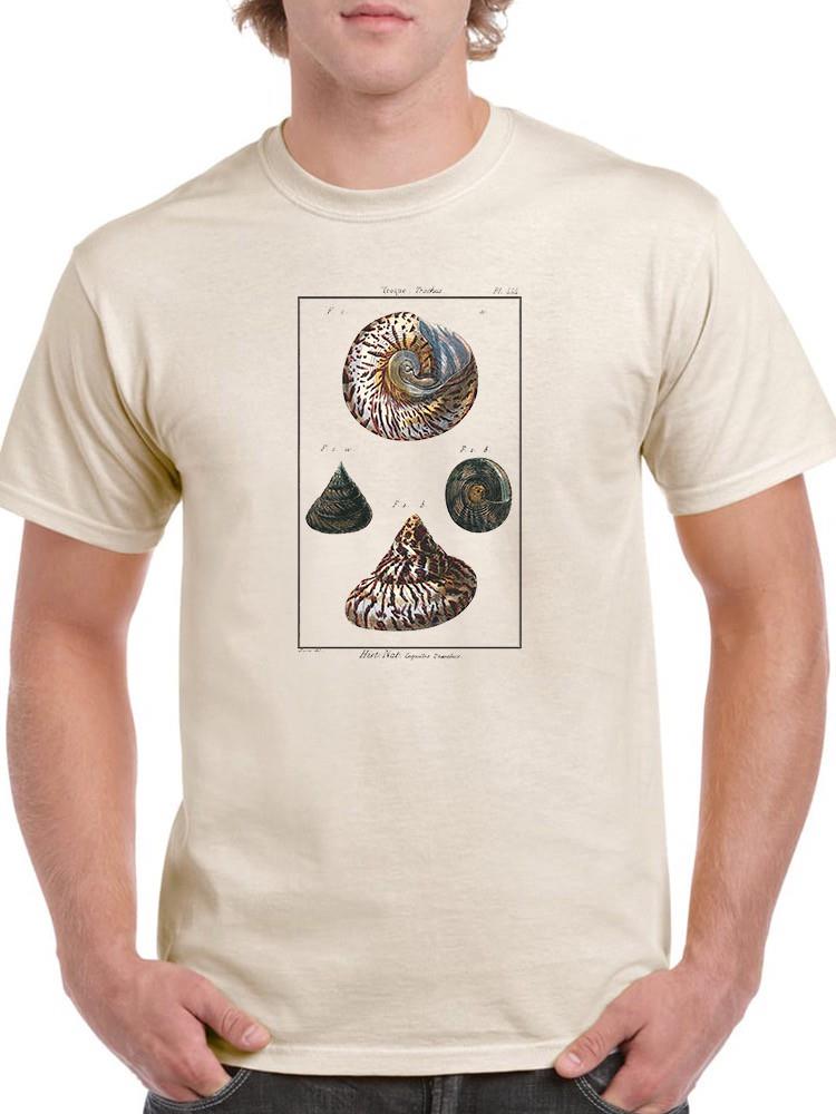Sea Shell Ii T-shirt -Denis Diderot Designs