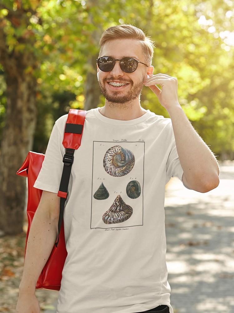 Sea Shell Ii T-shirt -Denis Diderot Designs