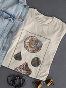 Sea Shell Ii T-shirt -Denis Diderot Designs
