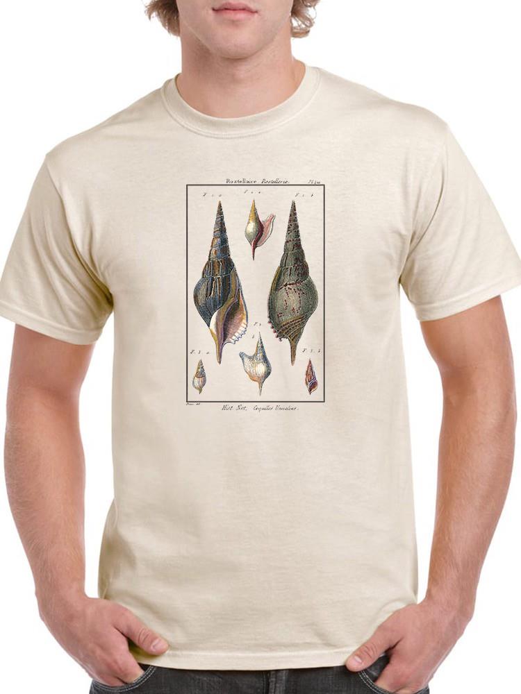 Sea Shell Iii T-shirt -Denis Diderot Designs