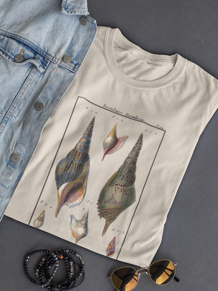 Sea Shell Iii T-shirt -Denis Diderot Designs