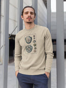 Sea Shell V Sweatshirt -Denis Diderot Designs