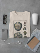 Sea Shell V T-shirt -Denis Diderot Designs