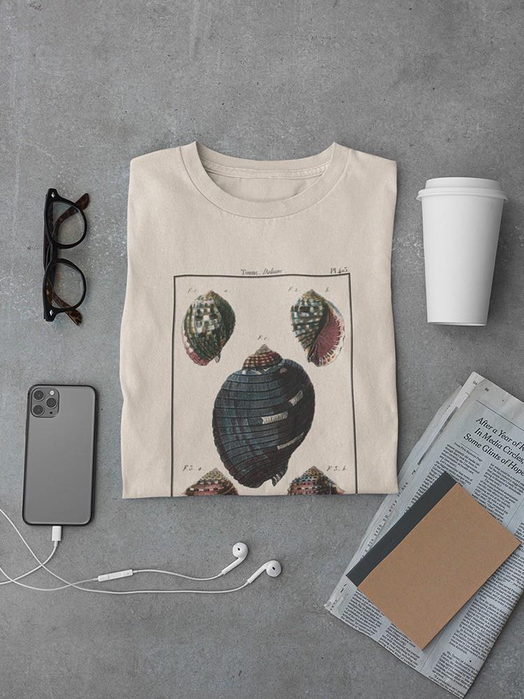 Sea Shell Vii T-shirt -Denis Diderot Designs