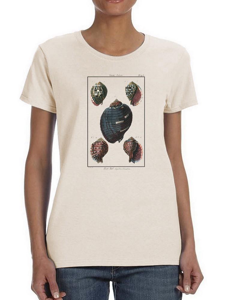 Sea Shell Vii T-shirt -Denis Diderot Designs