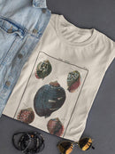 Sea Shell Vii T-shirt -Denis Diderot Designs