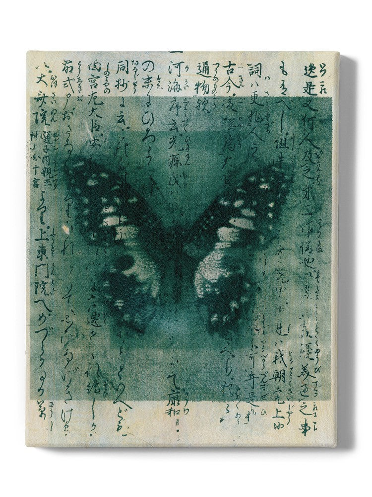 Butterfly On Print Wall Art -Elena Ray Designs