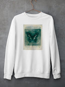 A Butterfly On Print Art Sweatshirt -Elena Ray Designs