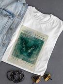 A Butterfly On Print Art T-shirt -Elena Ray Designs