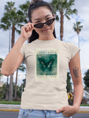 A Butterfly On Print Art T-shirt -Elena Ray Designs