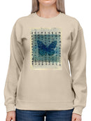 Butterfly Art Sweatshirt -Elena Ray Designs