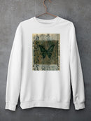 Art Print Butterfly Sweatshirt -Elena Ray Designs